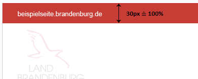 Standardhöhe auf Basis der Absenderkennung Standardhöhe auf Basis der Absenderkennung